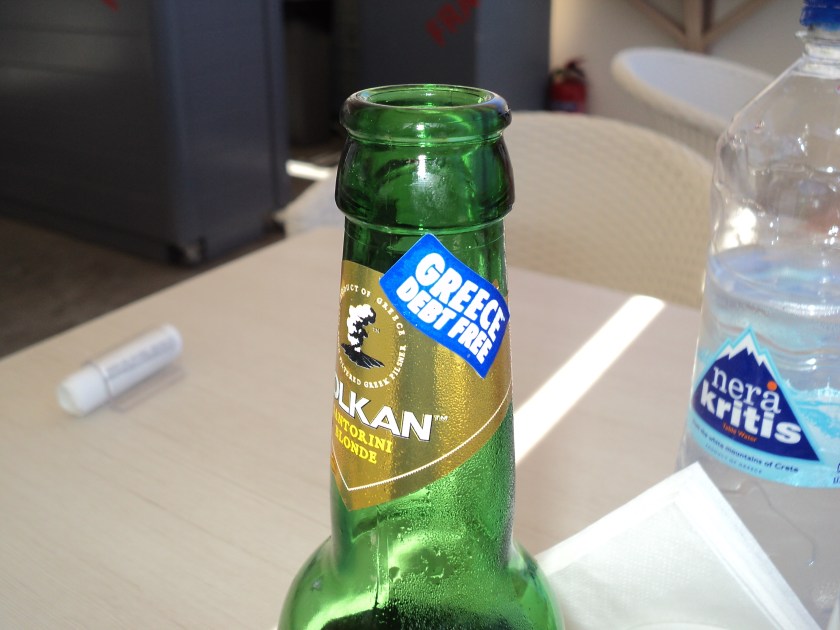 who appreciate the local produce and are helping Greece to recover.