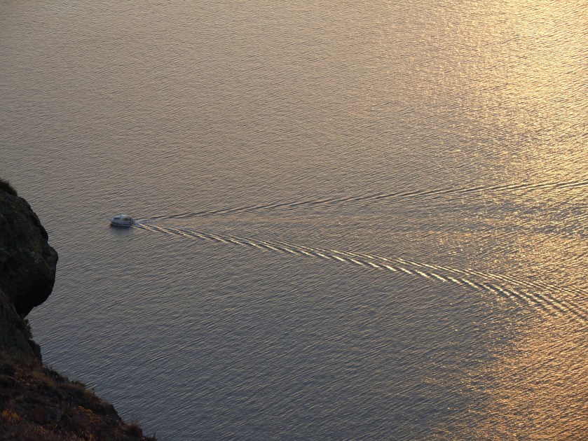 evening water patterns