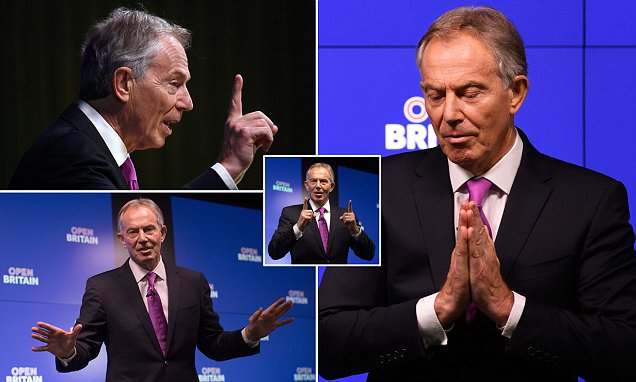 Tony Blair Gives Pro-Eu Keynote Speech